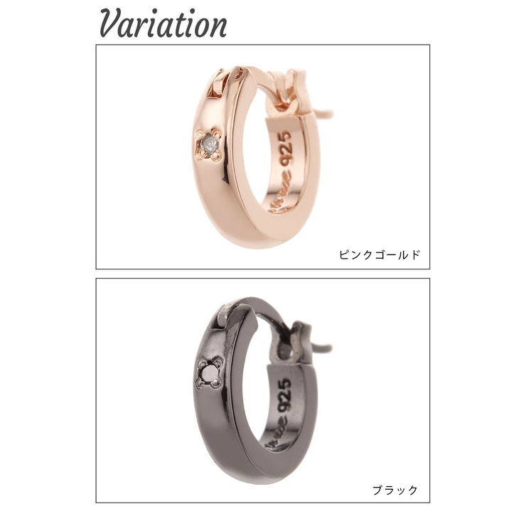 フープピアス メンズ レディース | アクセサリーショップPIENA | 詳細画像3 