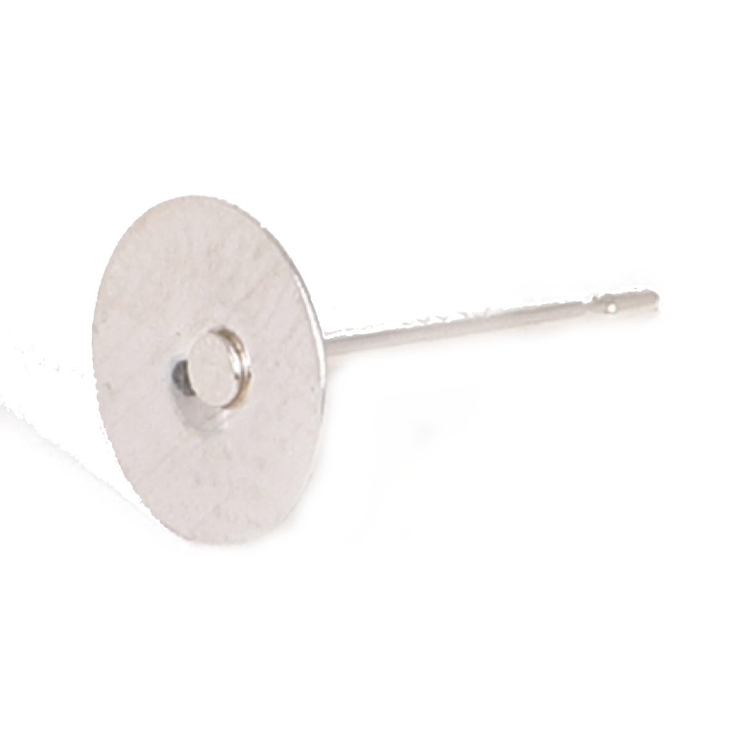 シルバー925 平皿ピアスポスト レディースメンズ | アクセサリーショップPIENA | 詳細画像2 