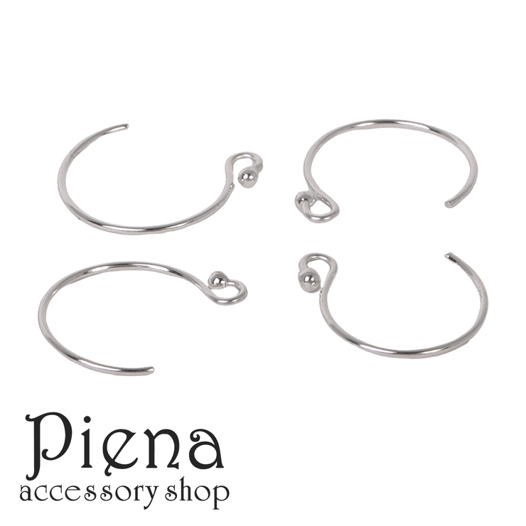 シルバー925 ピアスフック レディース | アクセサリーショップPIENA | 詳細画像1 