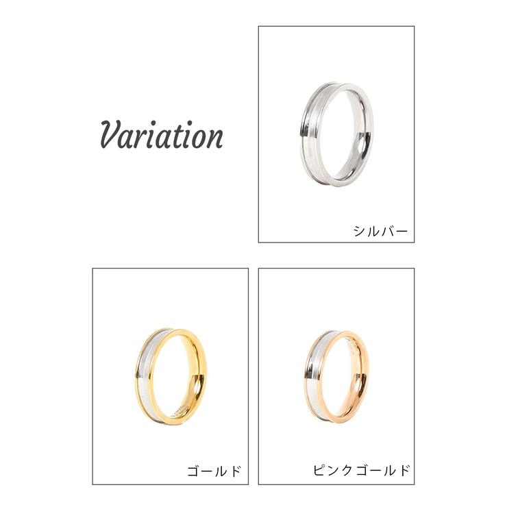 リング レディース サージカルステンレス製 | アクセサリーショップPIENA | 詳細画像3 