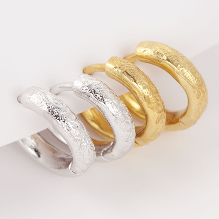 フープピアス メンズ レディース | アクセサリーショップPIENA | 詳細画像12 