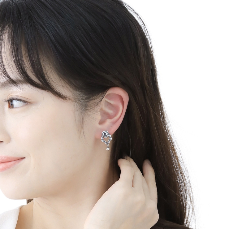 スタッドピアス レディース シルバー925製 | アクセサリーショップPIENA | 詳細画像10 