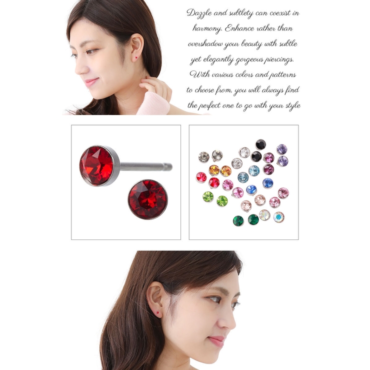 スタッドピアス レディース メンズ | アクセサリーショップPIENA | 詳細画像2 