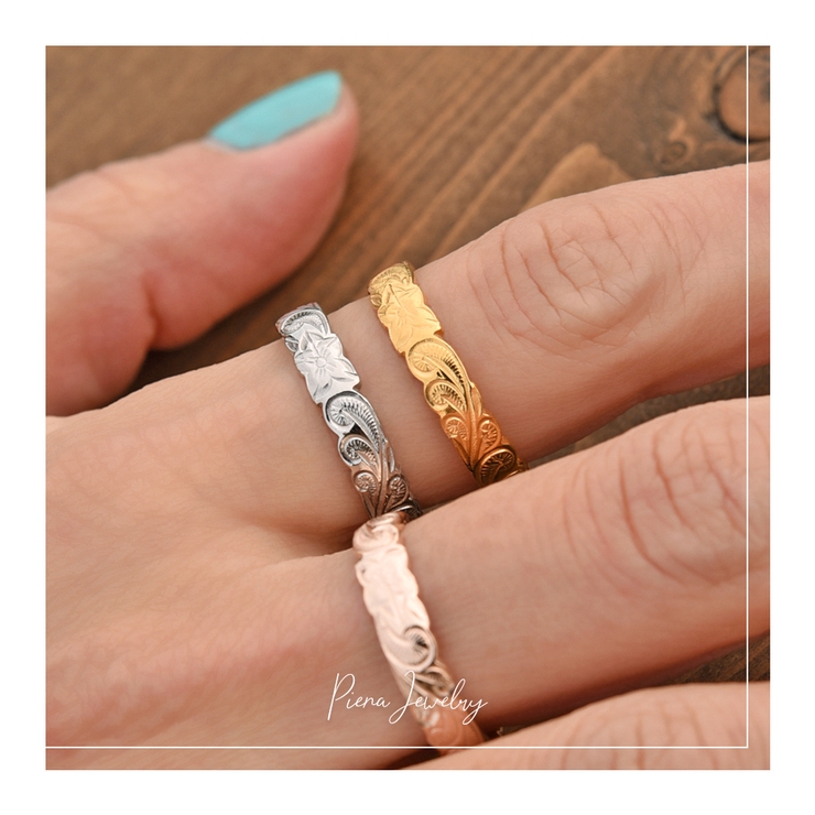 ハワイアンジュエリー カットアウト リング | アクセサリーショップPIENA | 詳細画像4 