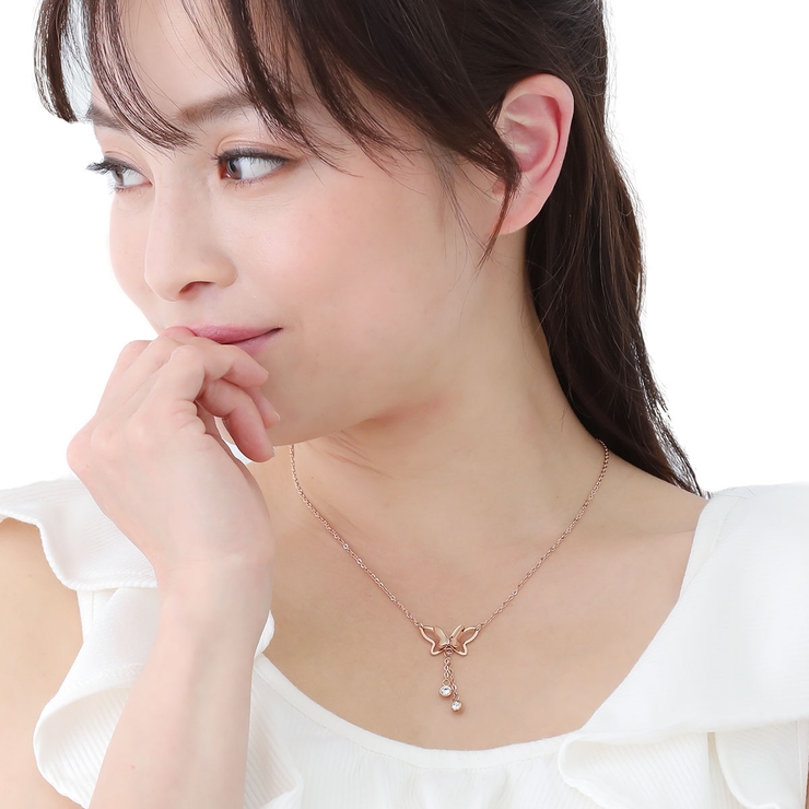 ネックレス レディース ラインストーン | アクセサリーショップPIENA | 詳細画像4 