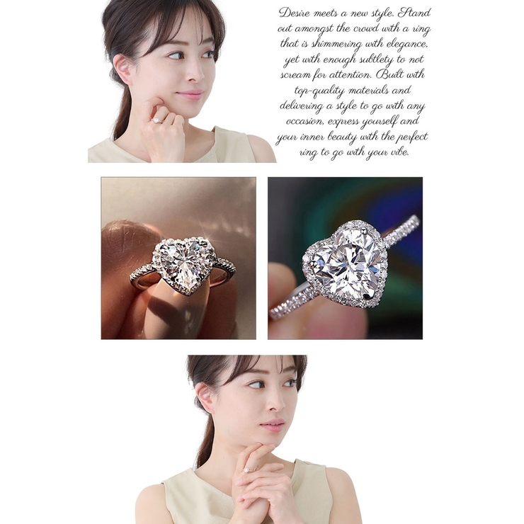 リング レディース キュービックジルコニア | アクセサリーショップPIENA | 詳細画像3 