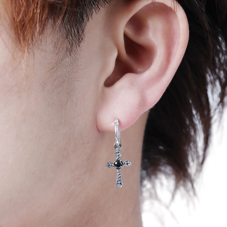 ピアス メンズ クロス[品番：PENA0029182]｜アクセサリーショップPIENA