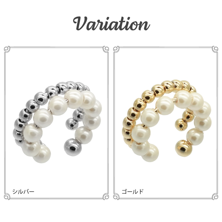 イヤーカフ レディース パール | アクセサリーショップPIENA | 詳細画像2 