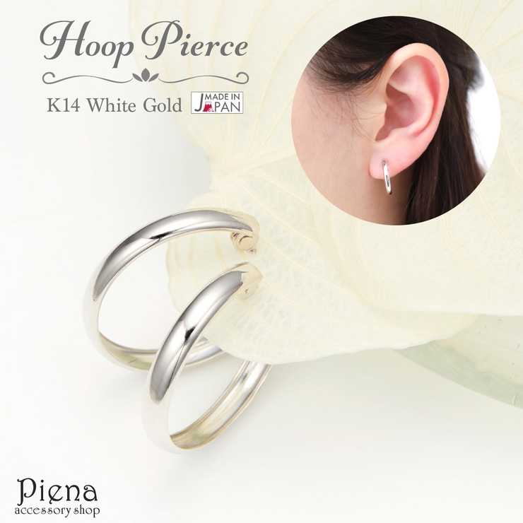 k14WG花形メタルピアス 苺*ェ様 k14WG花形メタルピアス K14GF花形白蝶