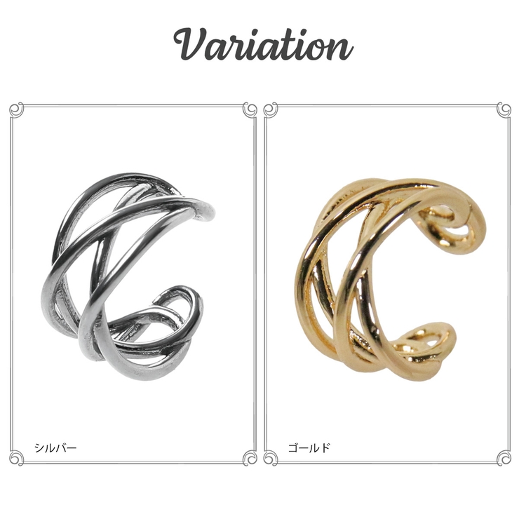 イヤーカフ レディース サージカルステンレス製 | アクセサリーショップPIENA | 詳細画像2 