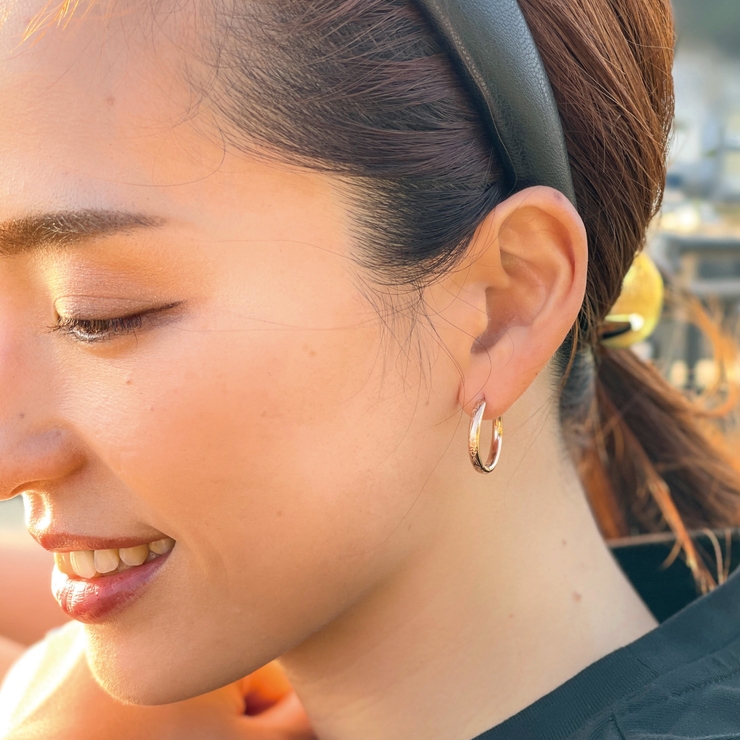 フープピアス サージカル ステンレス | アクセサリーショップPIENA | 詳細画像17 