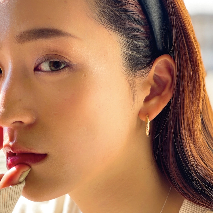 フープピアス サージカル ステンレス | アクセサリーショップPIENA | 詳細画像19 