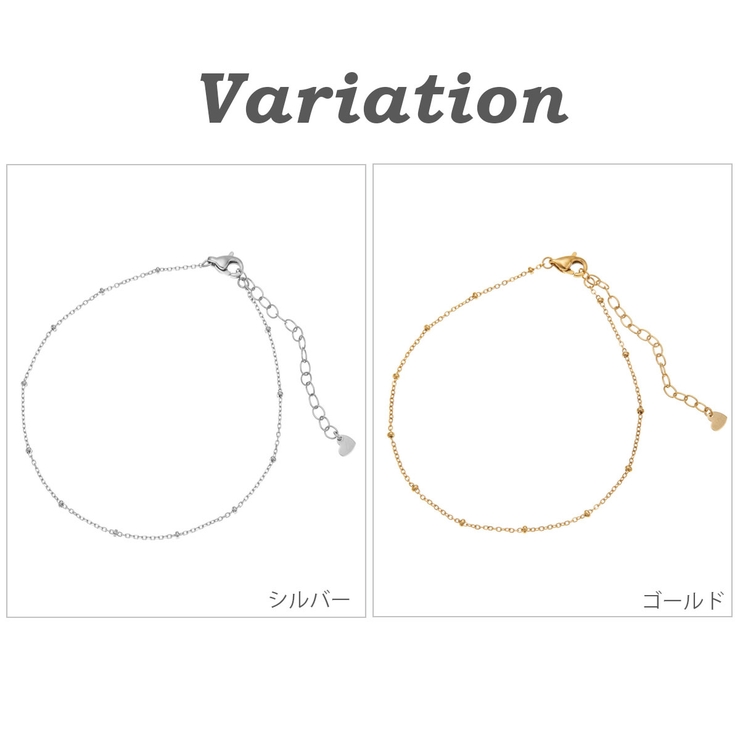 vie ヴィー アンクレット | アクセサリーショップPIENA | 詳細画像2 
