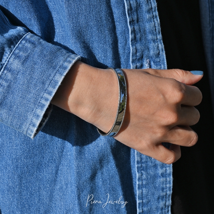 シルバーバングル レディース シルバー925[品番：PENA0030695