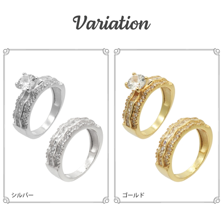 リング レディース キュービックジルコニア | アクセサリーショップPIENA | 詳細画像2 