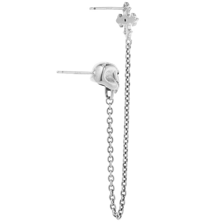 CDL ピアス　シルバー　2個 メンズピアス】【シルバーアクセサリー】【シルバーピアス