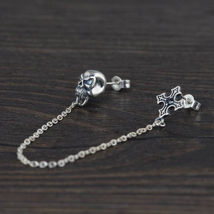 2ホールピアス ツーホールピアス メンズ シルバー925[品番：PENA0031383