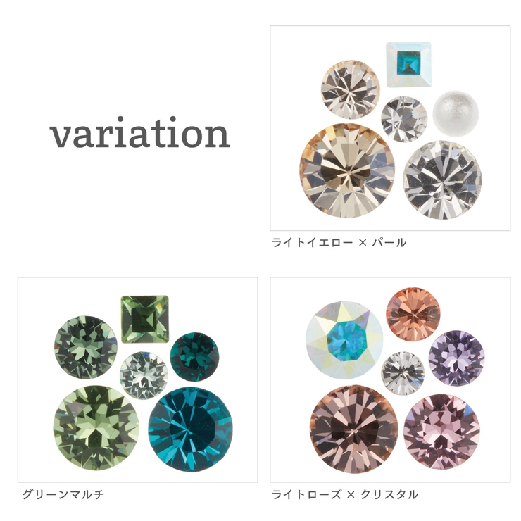 セットピアス レディース 日本製 | アクセサリーショップPIENA | 詳細画像2