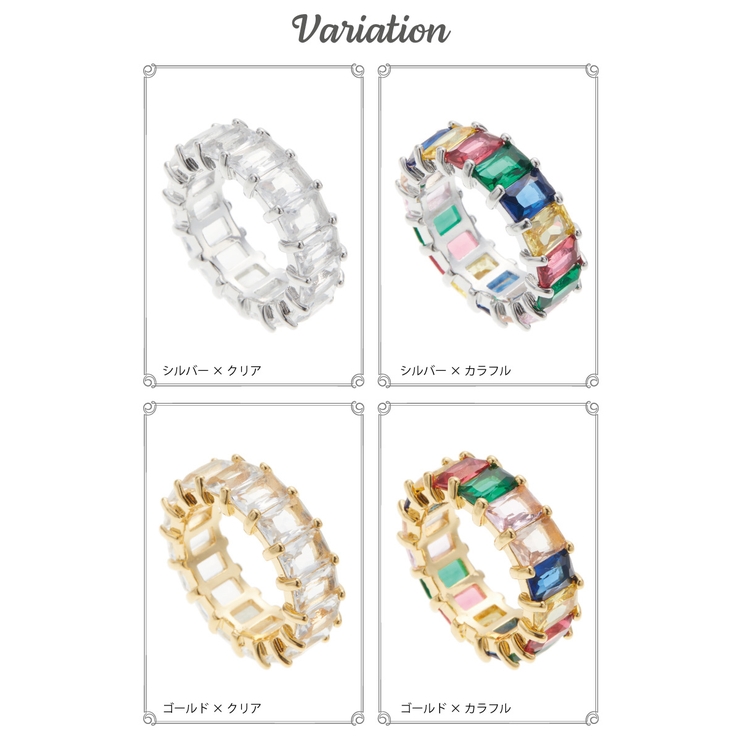 リング レディース キュービックジルコニア | アクセサリーショップPIENA | 詳細画像2 