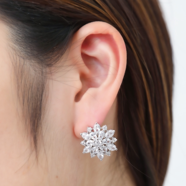 ピアス レディース キュービックジルコニア