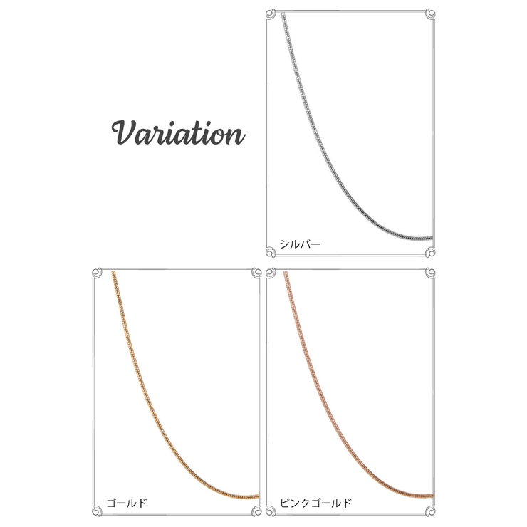 ネックレス レディース サージカルステンレス製 | アクセサリーショップPIENA | 詳細画像2 