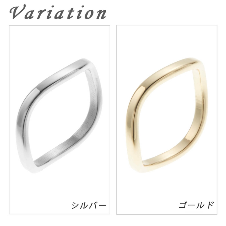リング レディース サージカルステンレス製 | アクセサリーショップPIENA | 詳細画像2 