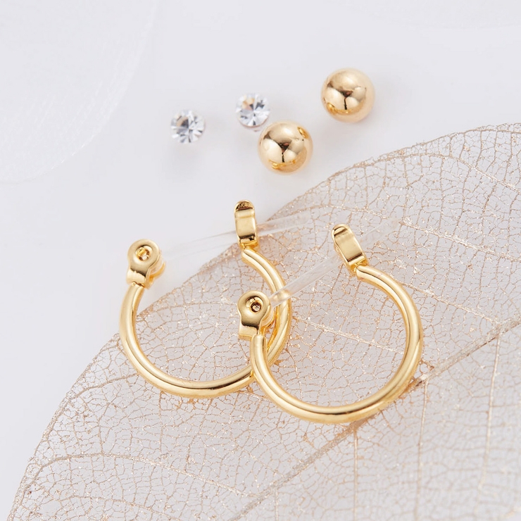 スタッドピアス 6点セット 樹脂ポスト | アクセサリーショップPIENA | 詳細画像6 