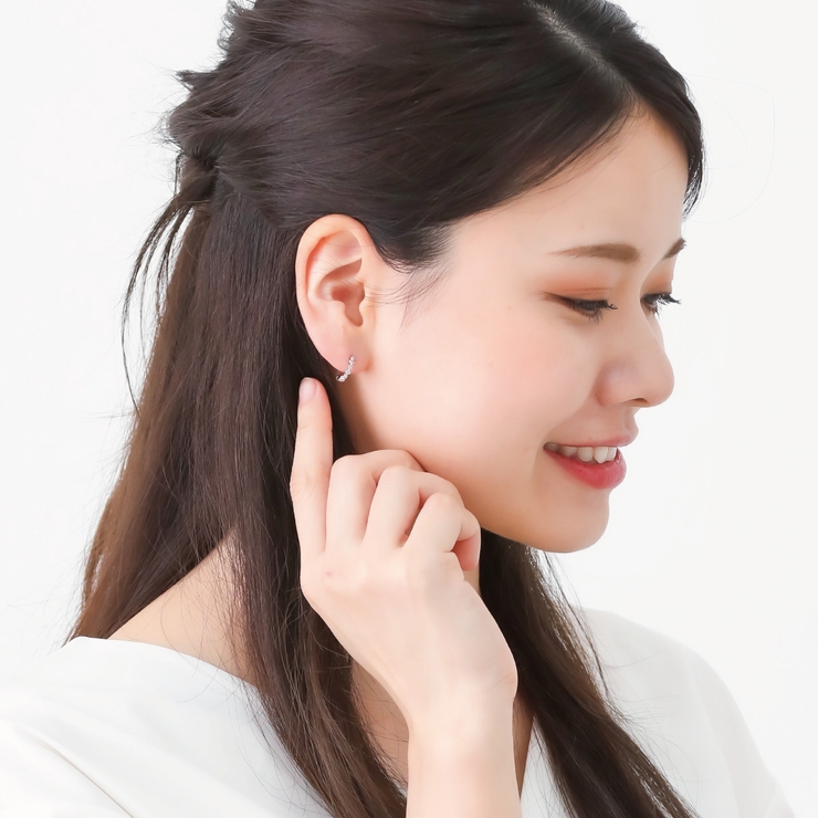 フープピアス レディース ニッケルフリー | アクセサリーショップPIENA | 詳細画像6 