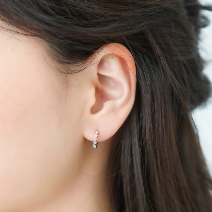 フープピアス レディース ニッケルフリー | アクセサリーショップPIENA | 詳細画像7 