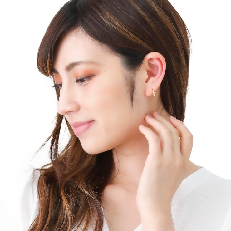 フープピアス レディース ニッケルフリー | アクセサリーショップPIENA | 詳細画像5 