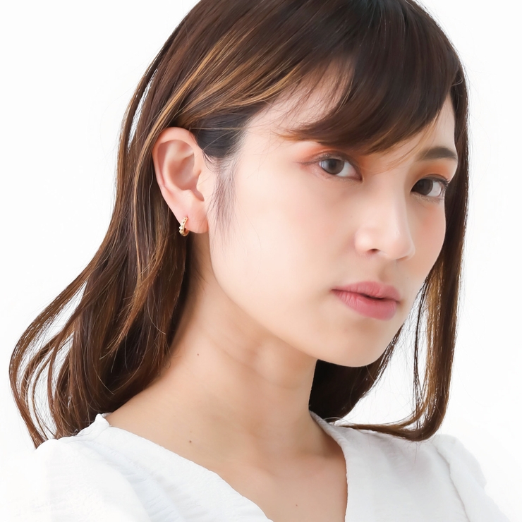フープピアス レディース ニッケルフリー | アクセサリーショップPIENA | 詳細画像6 