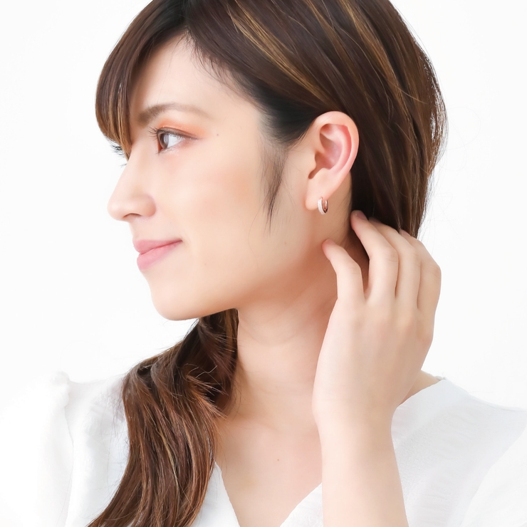 フープピアス レディース ニッケルフリー | アクセサリーショップPIENA | 詳細画像4 