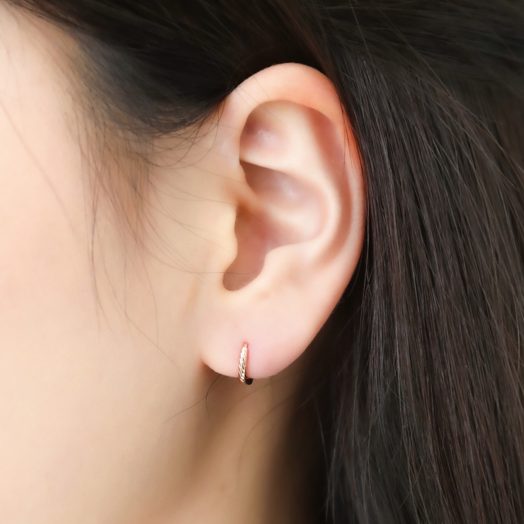 フープピアス レディース ニッケルフリー | アクセサリーショップPIENA | 詳細画像7 