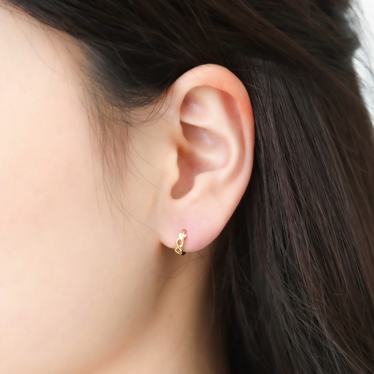 フープピアス レディース ニッケルフリー | アクセサリーショップPIENA | 詳細画像7 