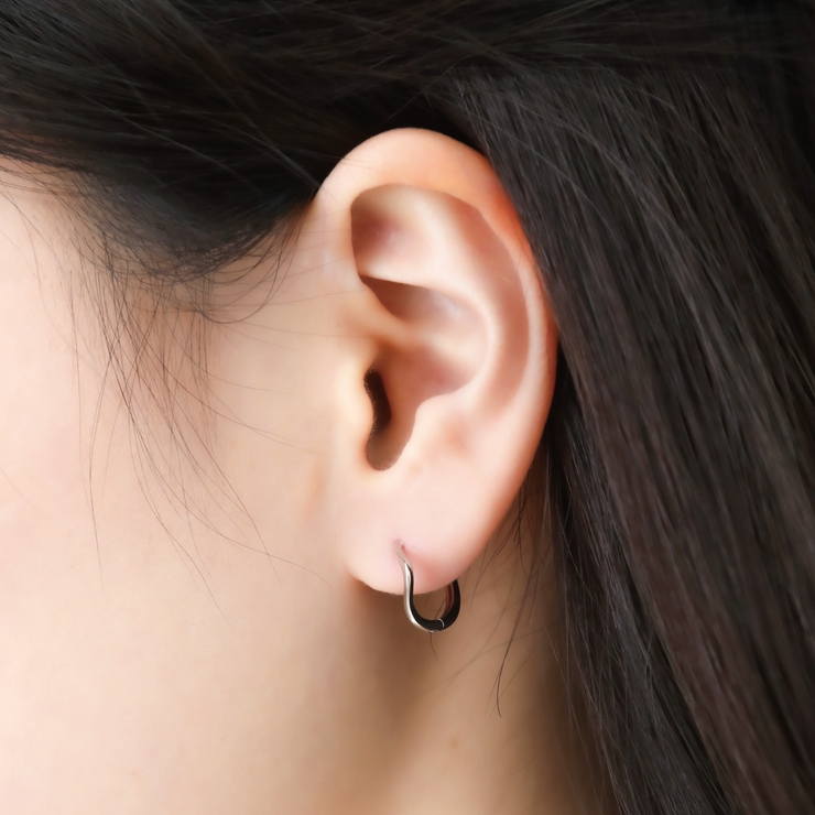 フープピアス レディース ニッケルフリー | アクセサリーショップPIENA | 詳細画像7 