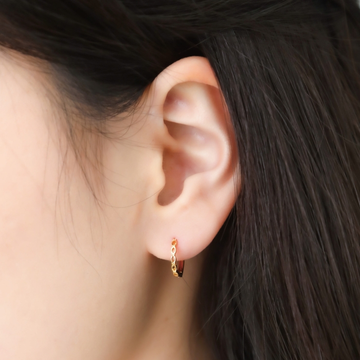 フープピアス レディース ニッケルフリー | アクセサリーショップPIENA | 詳細画像7 