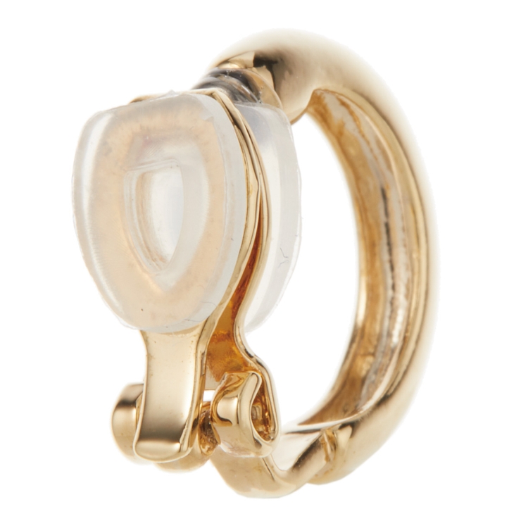 シンプルなフープイヤリング 樹脂製クリップで安心 ノンホールピアスフープ直径14… | アクセサリーショップPIENA | 詳細画像13 