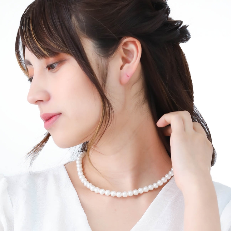 ネックレス レディース フェイクパール | アクセサリーショップPIENA | 詳細画像7 