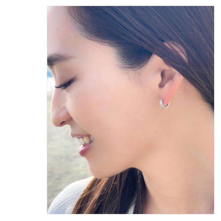 フープピアス レディース ニッケルフリー | アクセサリーショップPIENA | 詳細画像6 