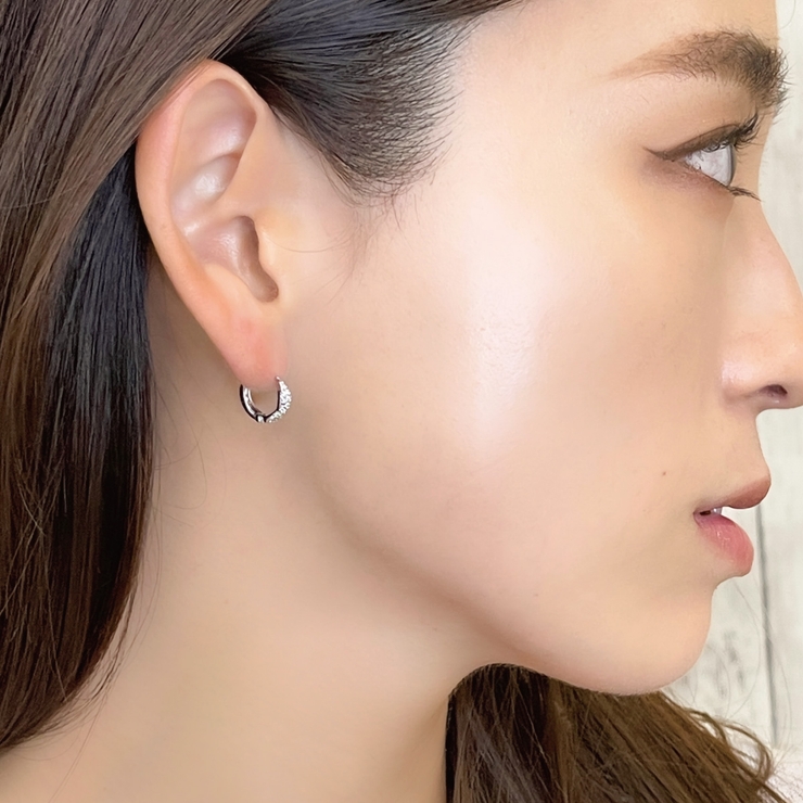 フープピアス レディース ニッケルフリー | アクセサリーショップPIENA | 詳細画像7 