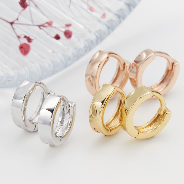 フープピアス レディース ニッケルフリー | アクセサリーショップPIENA | 詳細画像8 