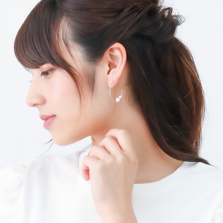 ピアス レディース セラミックポスト[品番：PENA0032749