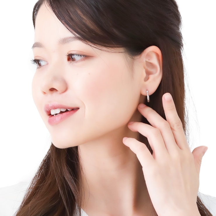 フープピアス レディース シルバー925 | アクセサリーショップPIENA | 詳細画像3 