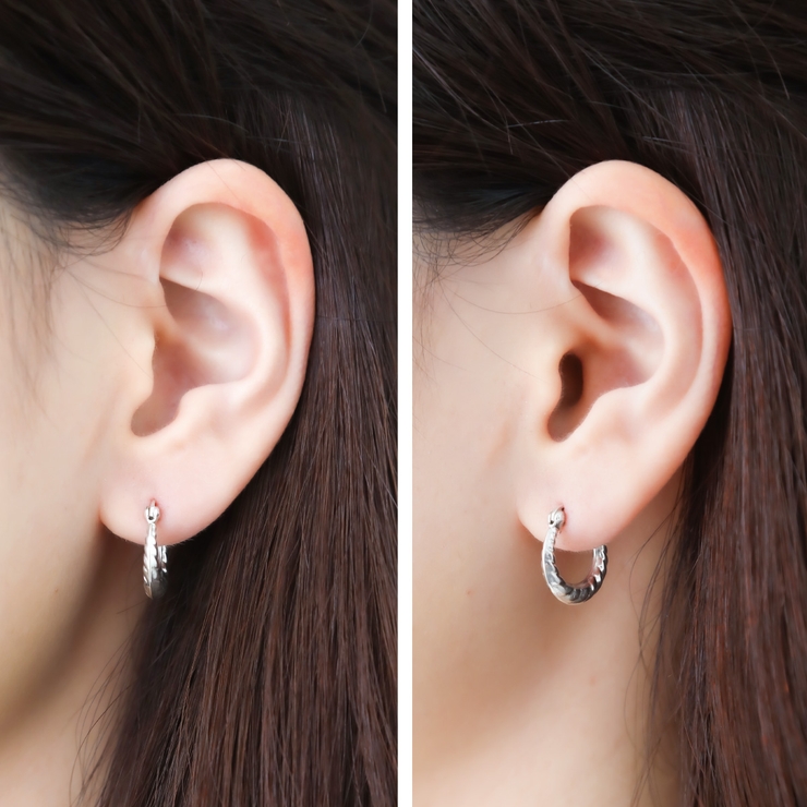 フープピアス レディース シルバー925 | アクセサリーショップPIENA | 詳細画像6 