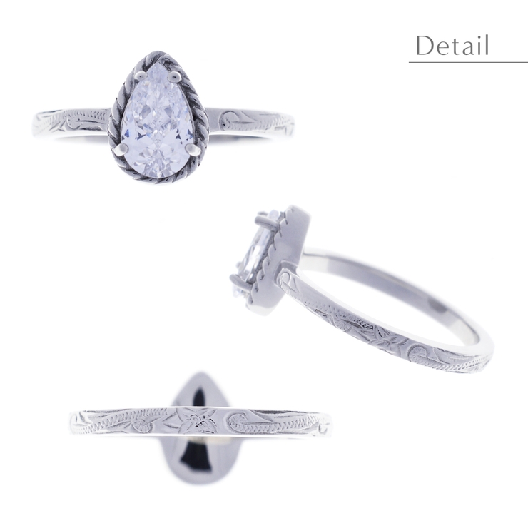 ハワイアンジュエリー ペアシェイプストーン リング | アクセサリーショップPIENA | 詳細画像18 