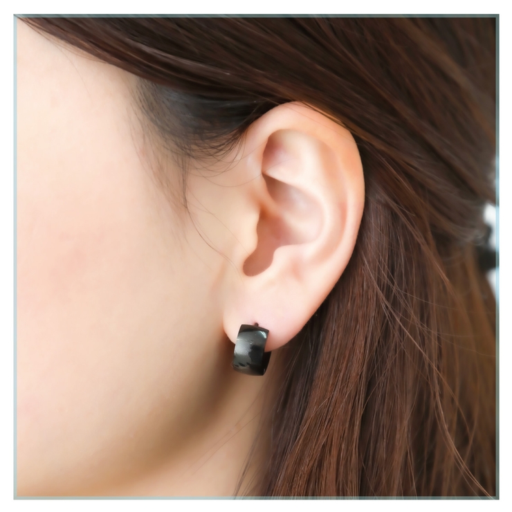 フープピアス レディース メンズ | アクセサリーショップPIENA | 詳細画像3 