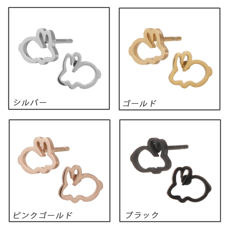 スタッドピアス レディース サージカルステンレス | アクセサリーショップPIENA | 詳細画像2 