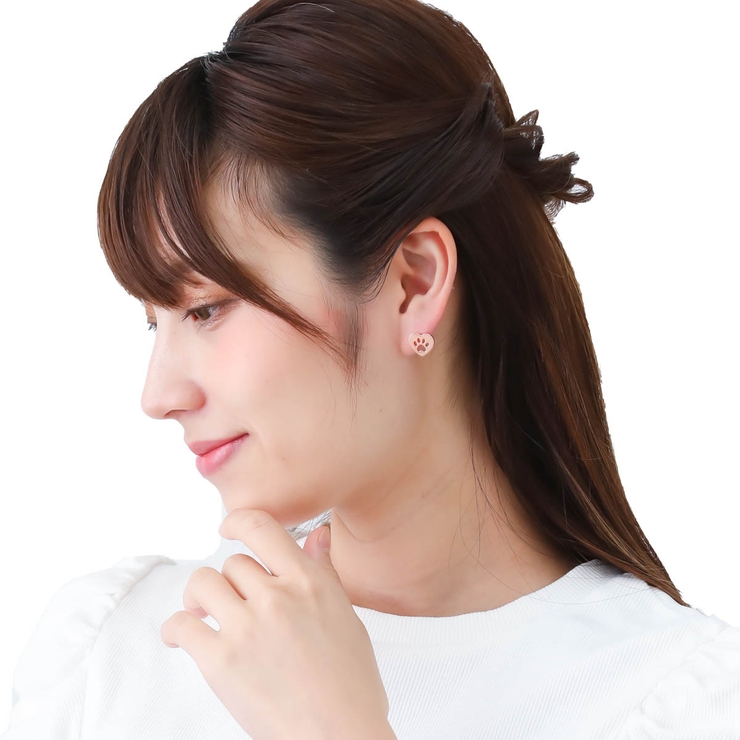 スタッドピアス レディース ハート | アクセサリーショップPIENA | 詳細画像5 