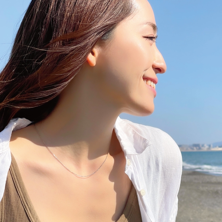 45センチ スライドピン式チェーンネックレス サージカルステンレス製 | アクセサリーショップPIENA | 詳細画像7 