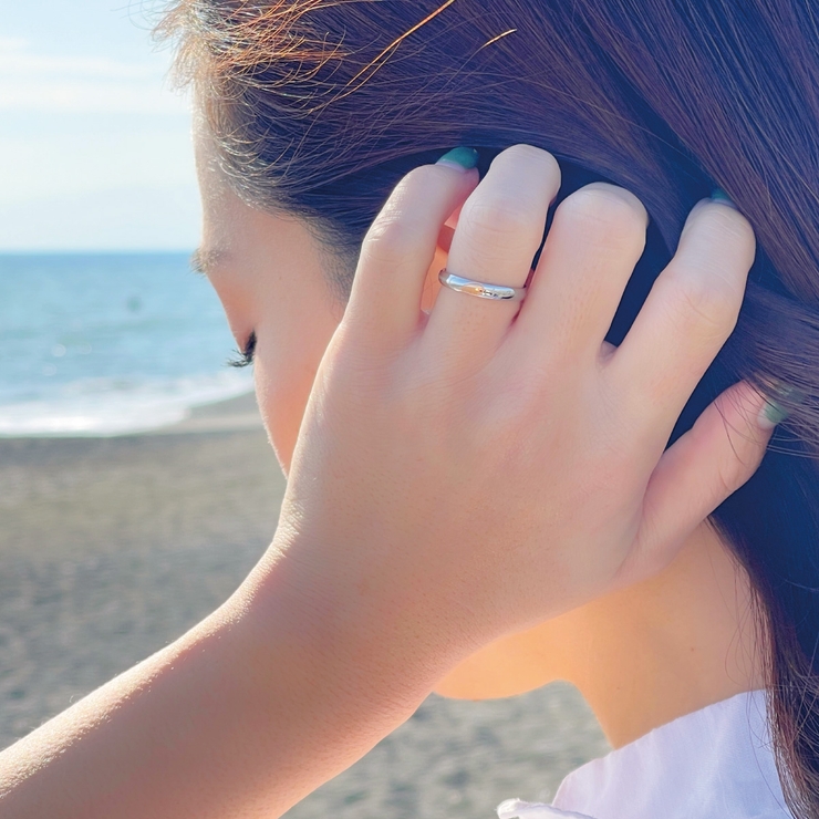 ペアリング サージカルステンレス製 2つ合わせるとハート | アクセサリーショップPIENA | 詳細画像5 